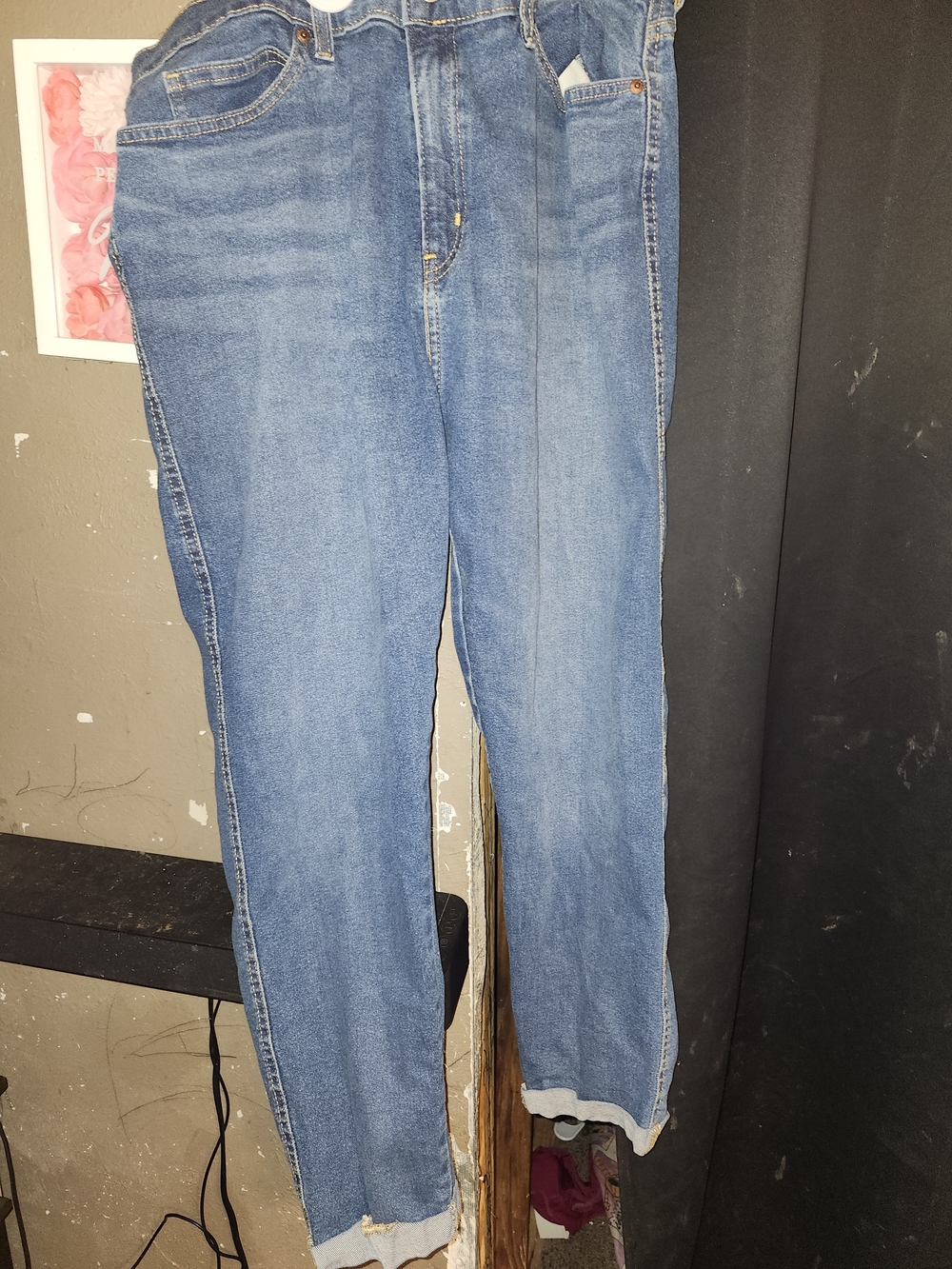 Signature by Levi Strauss Medium Blue Boyfriend Jeans